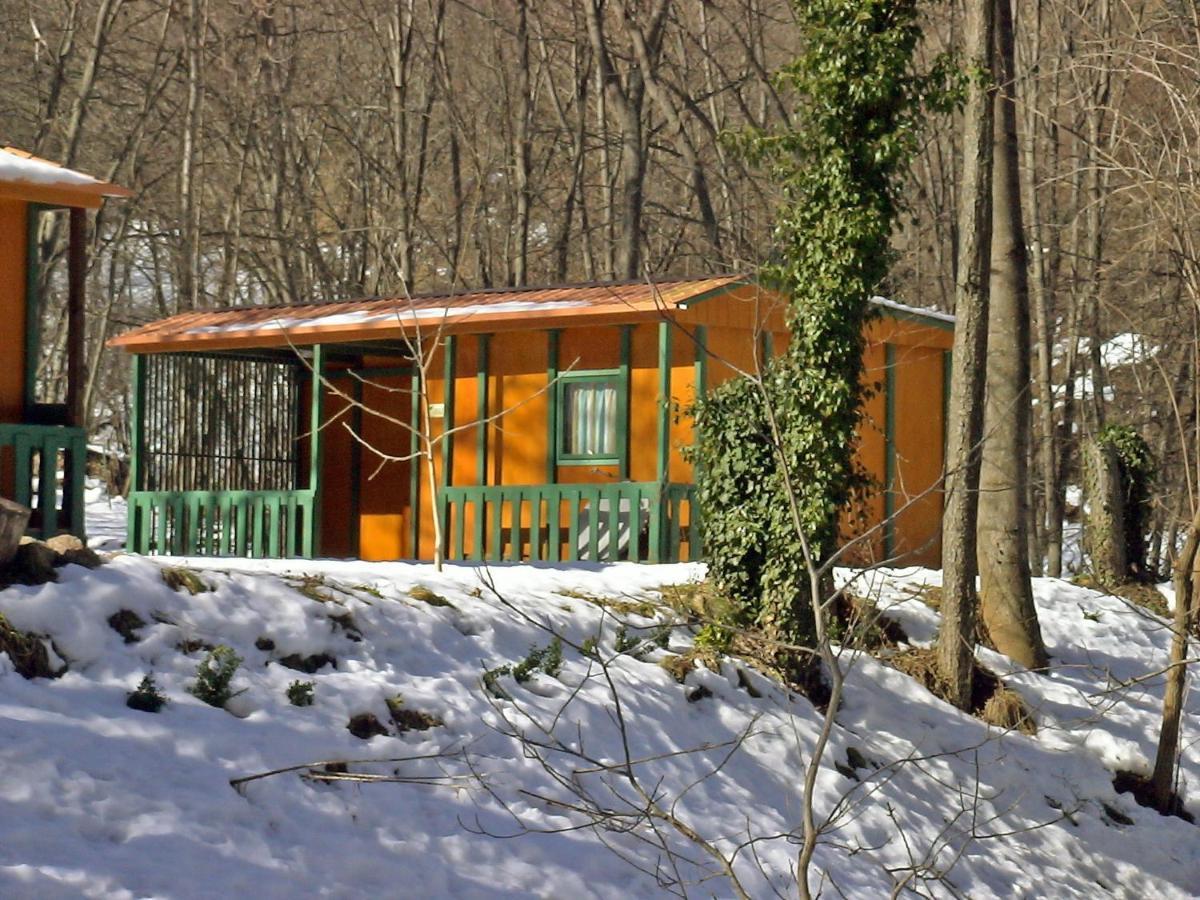 Camping Le P'Tit Bonheur Escaro Dış mekan fotoğraf